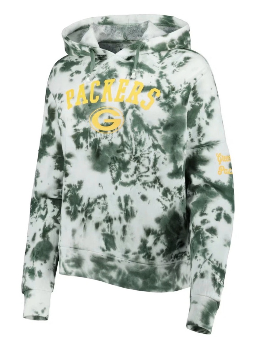 Green Bay Packers Women’s Tye Dye NFL Hoodie NWT